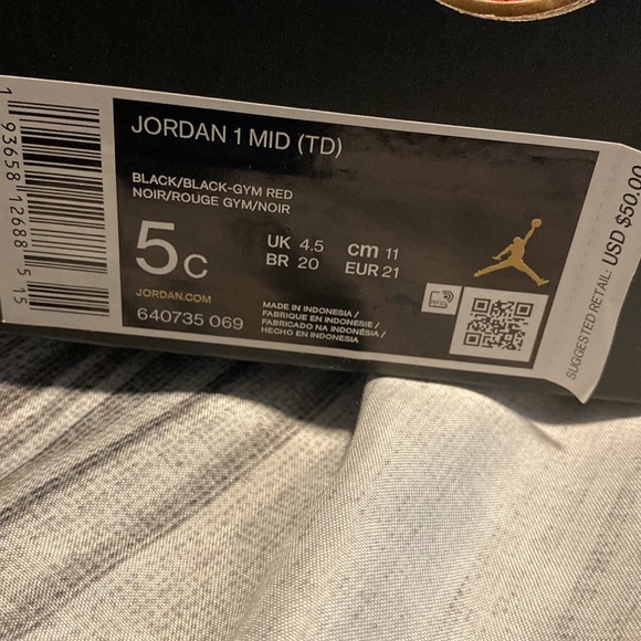 Infant Sneakers - 5c - Picture 2 of 2